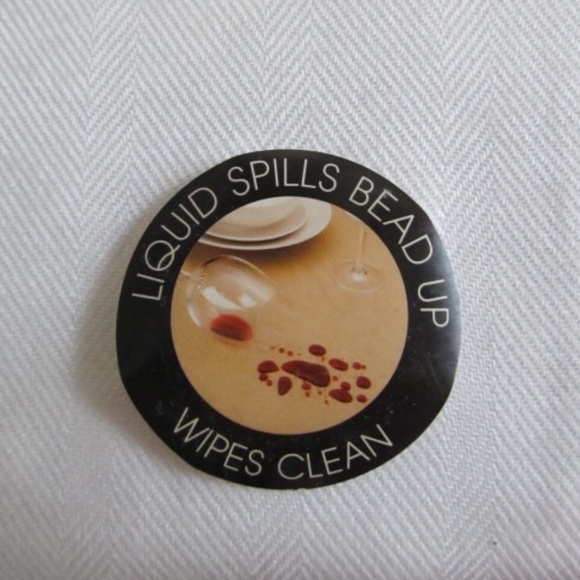 Windsor Tablecloth White 52X70 Inches Oblong Stain Resistant New in Package - Picture 3 of 8